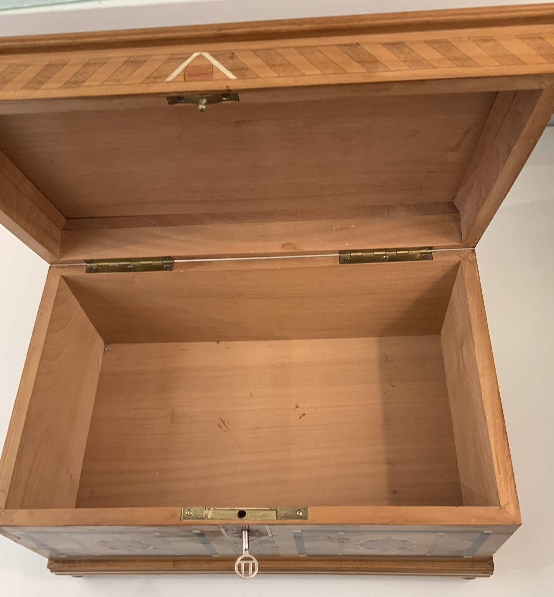 Coffret en bois peint -photo-5