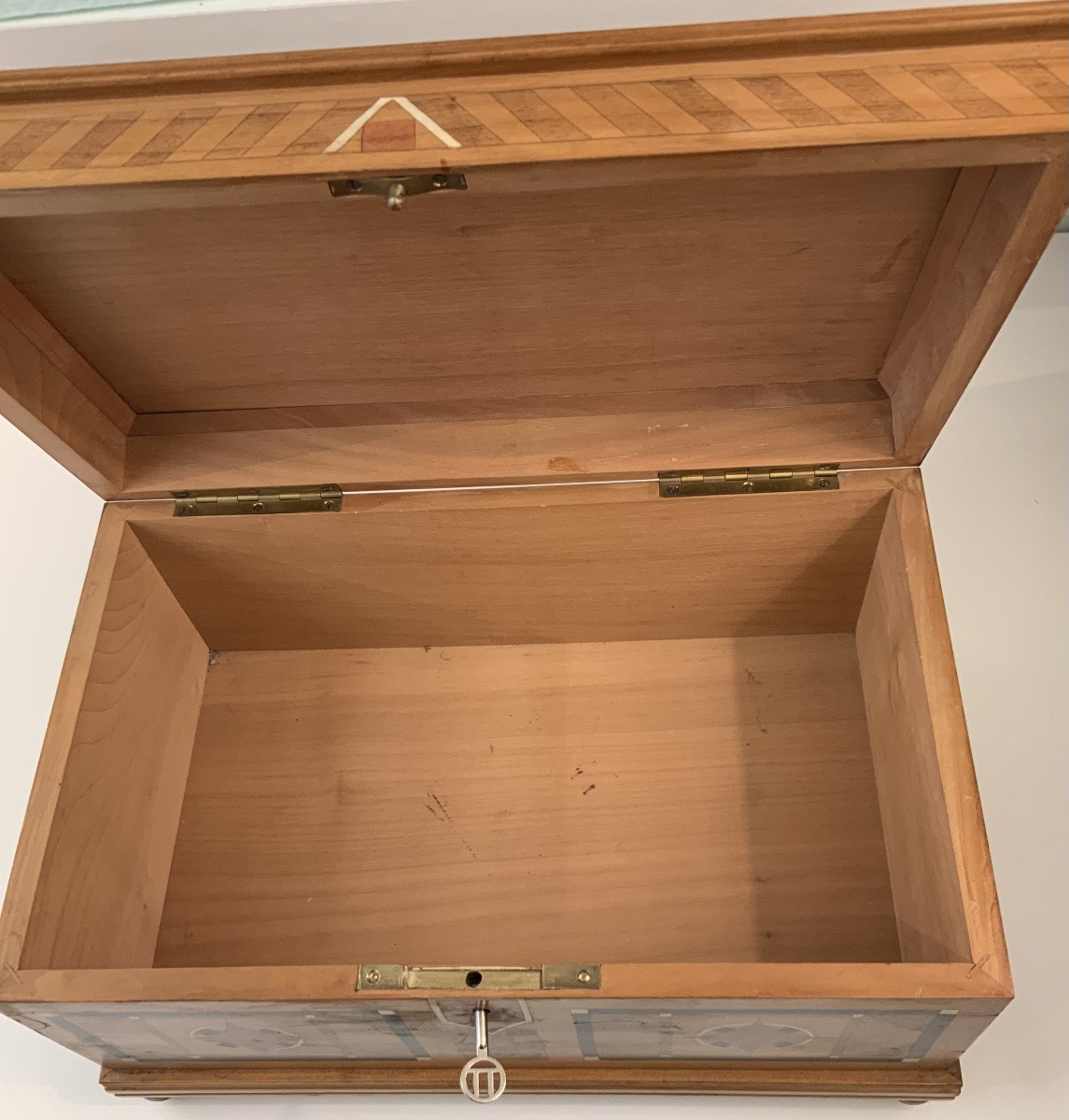 Coffret en bois peint -photo-6