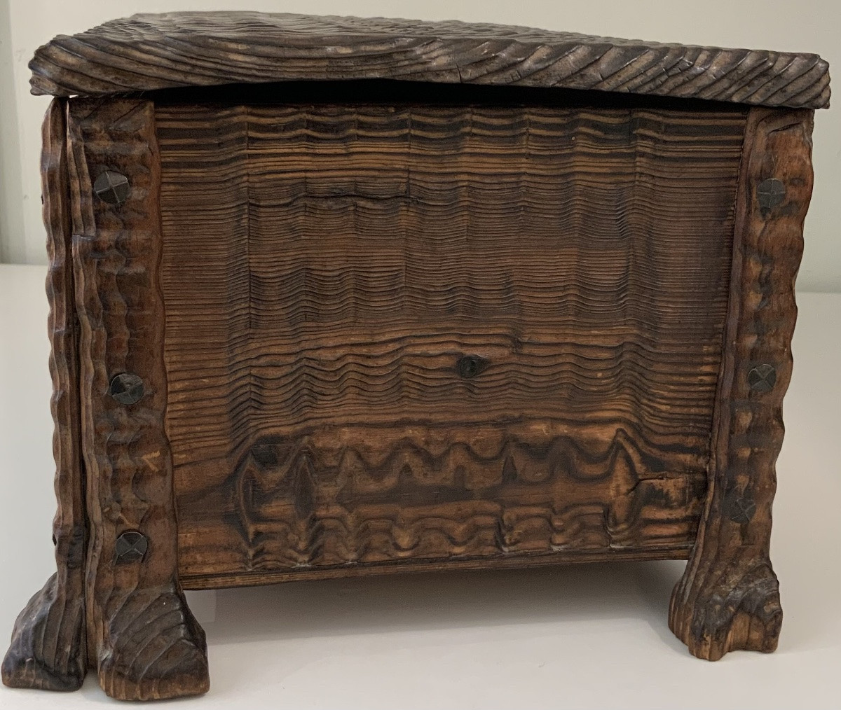 Coffre en bois rustique-photo-4