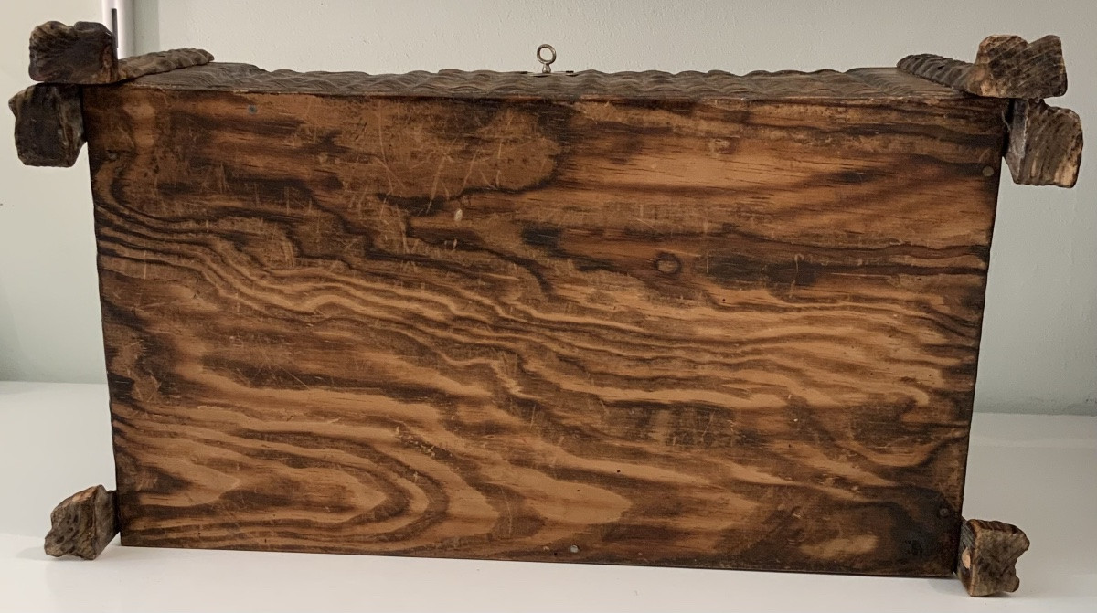 Coffre en bois rustique-photo-5