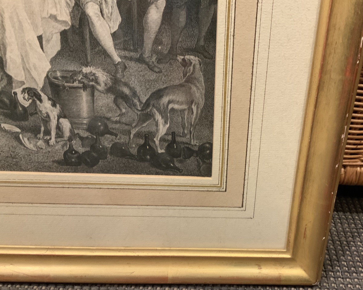 Engraving After Nicolas Lancret-photo-2