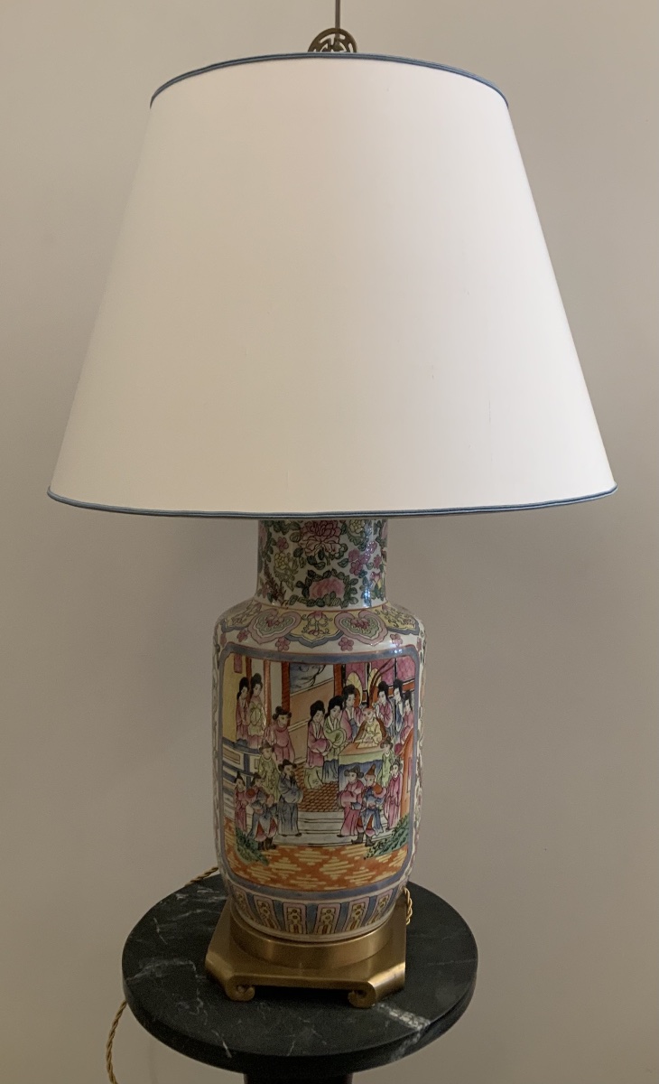 Chinese Porcelain Lamp-photo-2