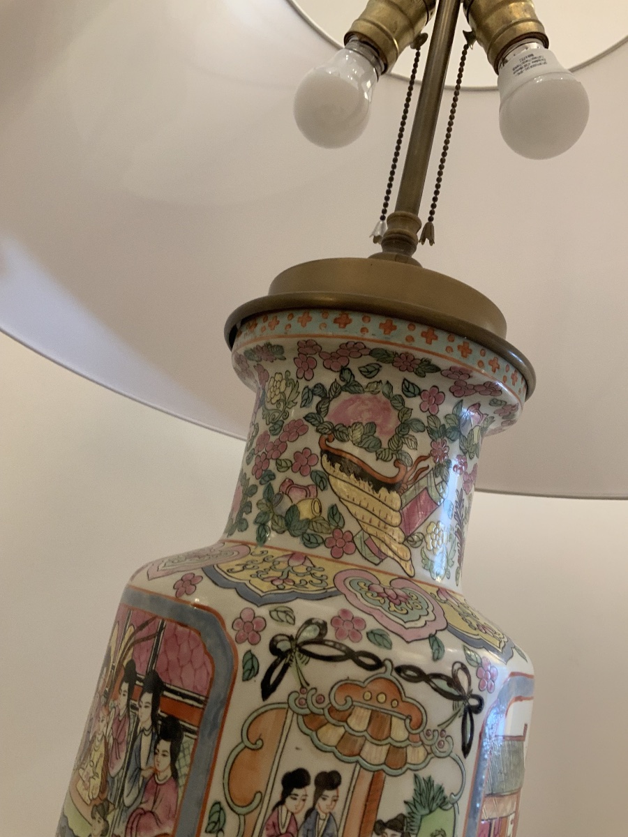 Chinese Porcelain Lamp-photo-4
