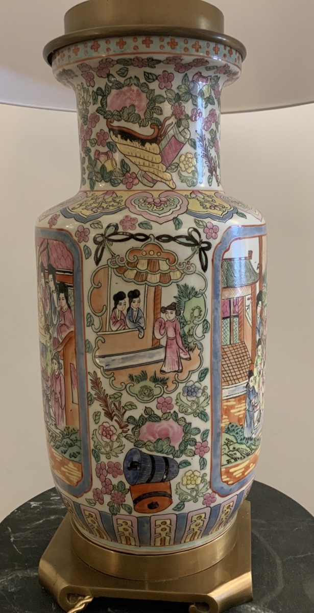 Chinese Porcelain Lamp-photo-1