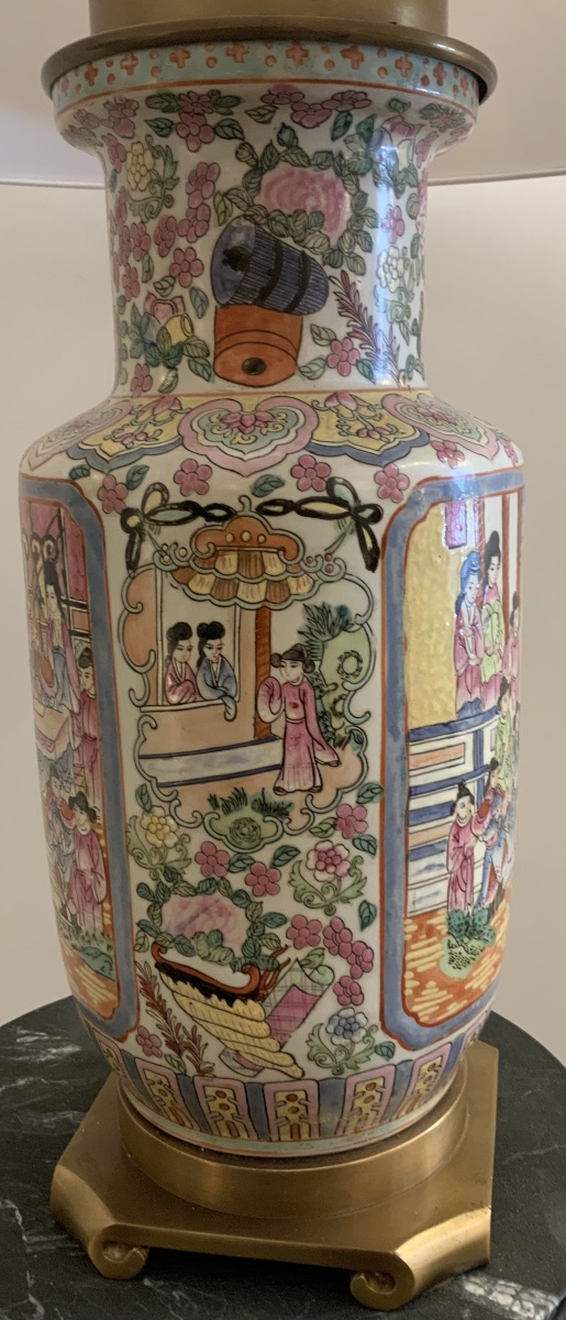 Chinese Porcelain Lamp-photo-5