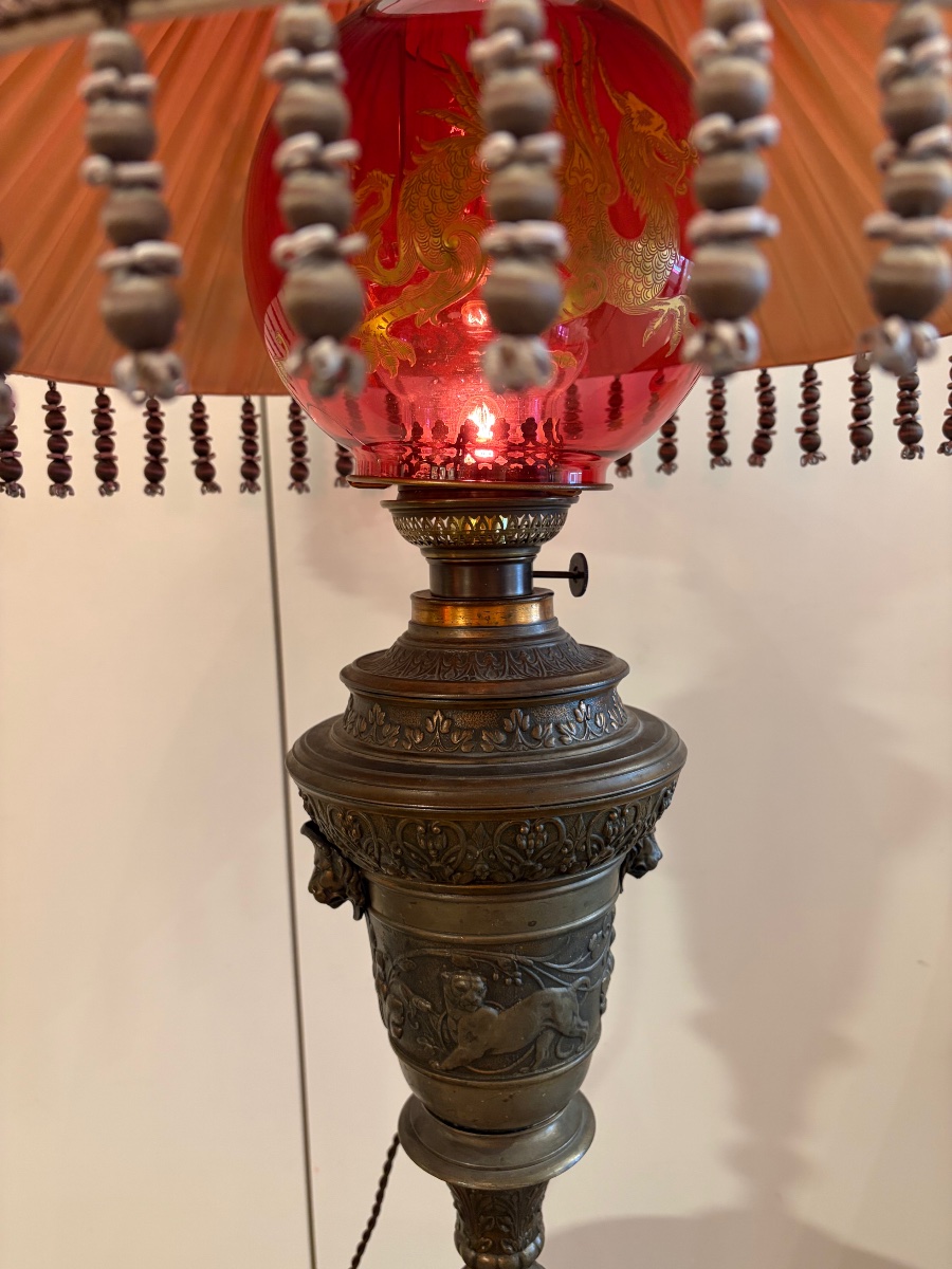 Large Kerosene Lamp-photo-2