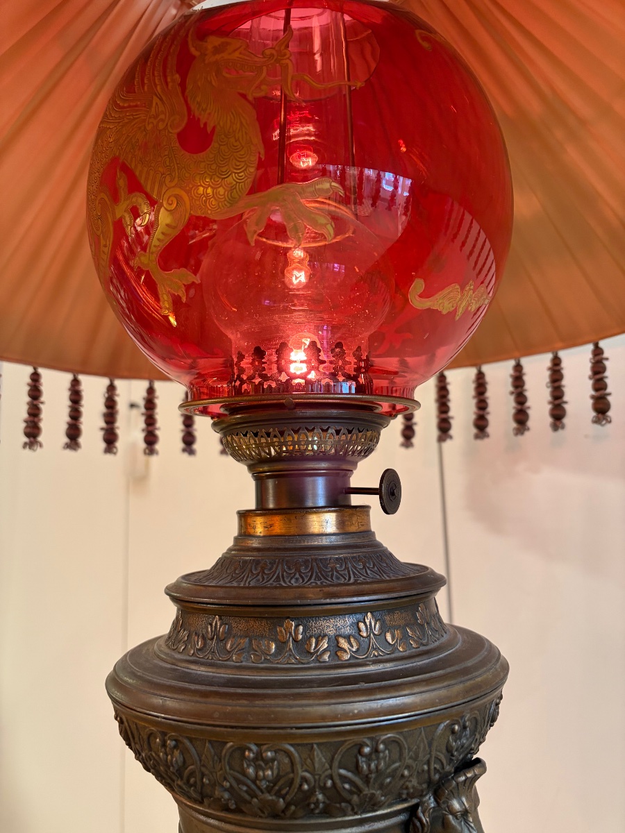 Large Kerosene Lamp-photo-5