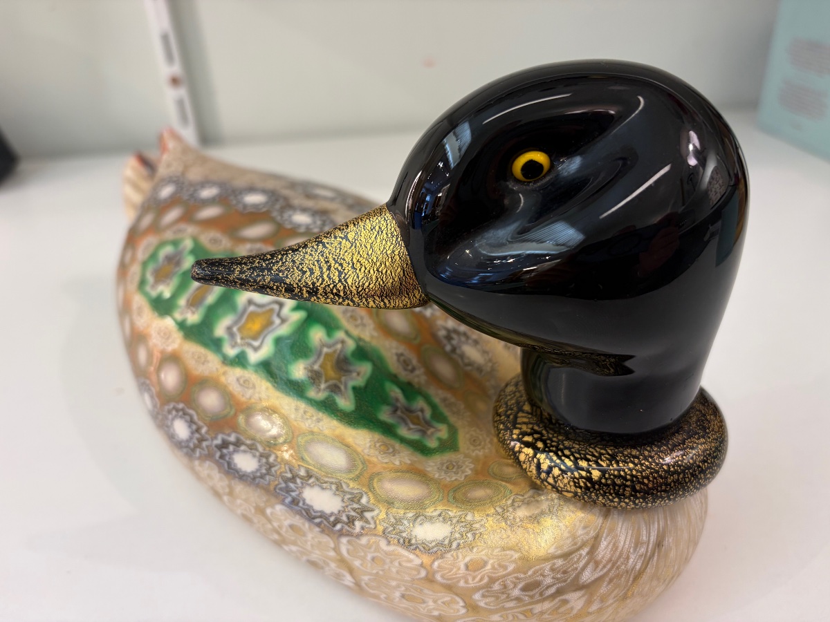 Murano Glass Duck -photo-2