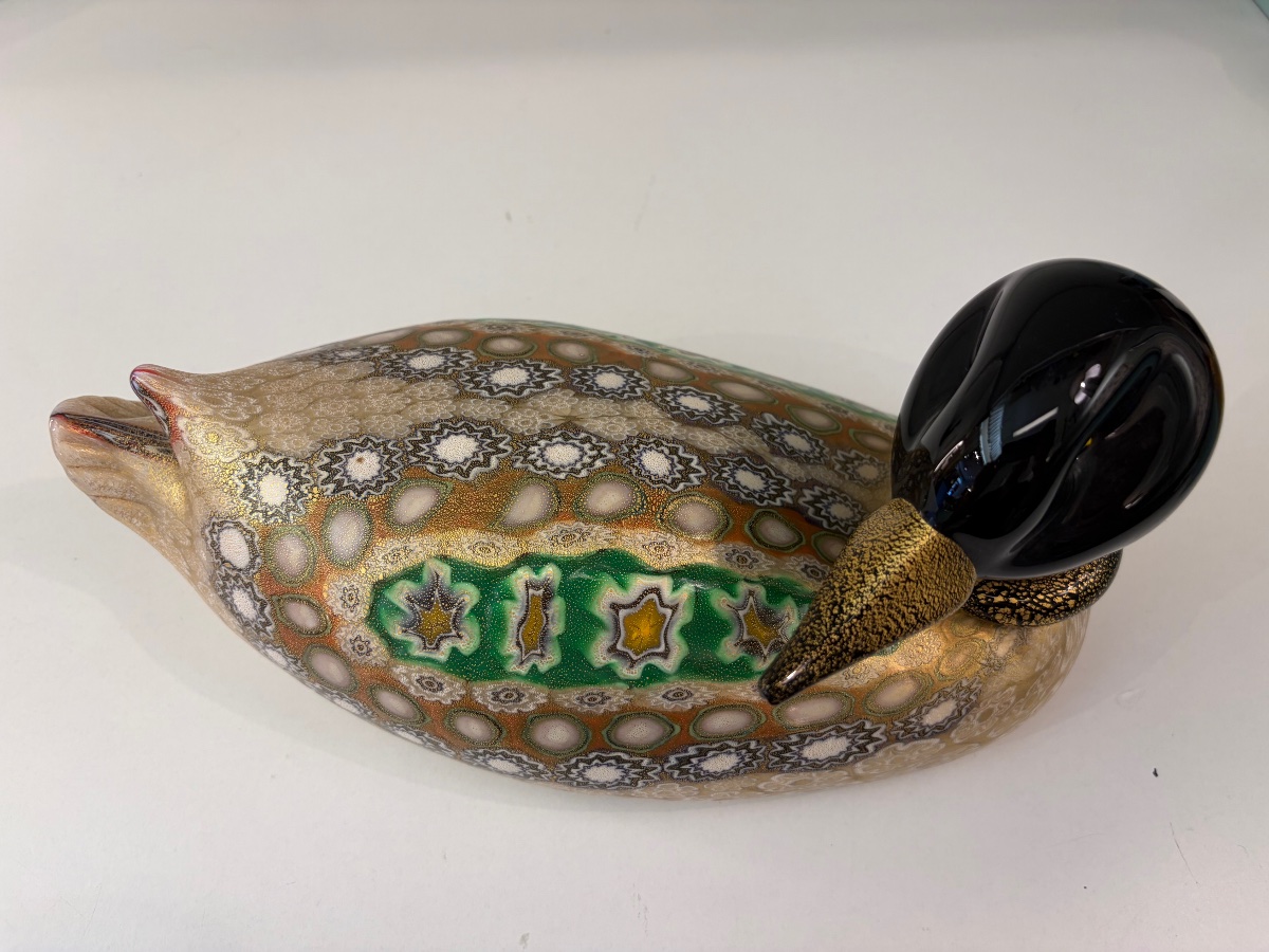 Murano Glass Duck -photo-3