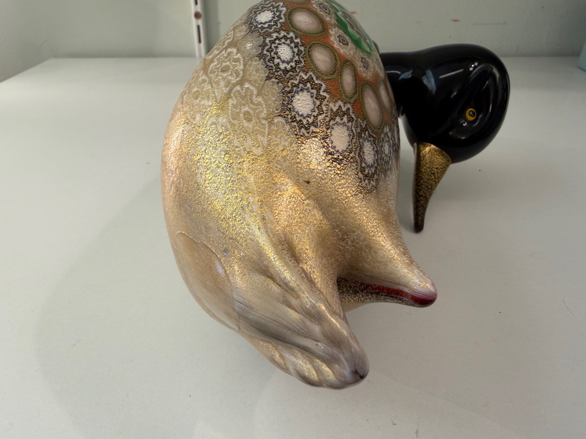 Murano Glass Duck -photo-4