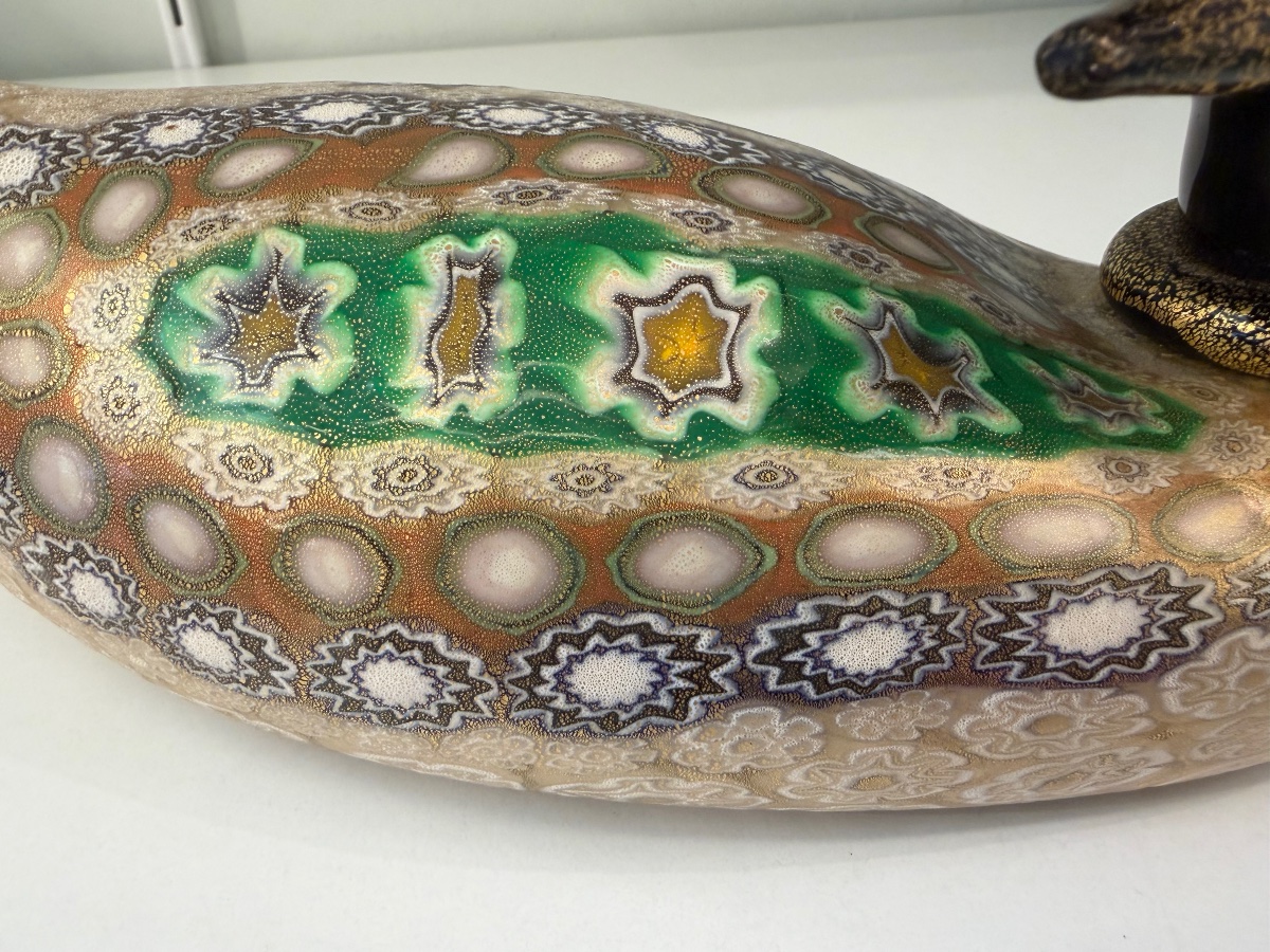 Murano Glass Duck -photo-5