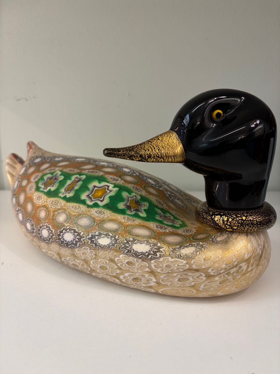 Murano Glass Duck 