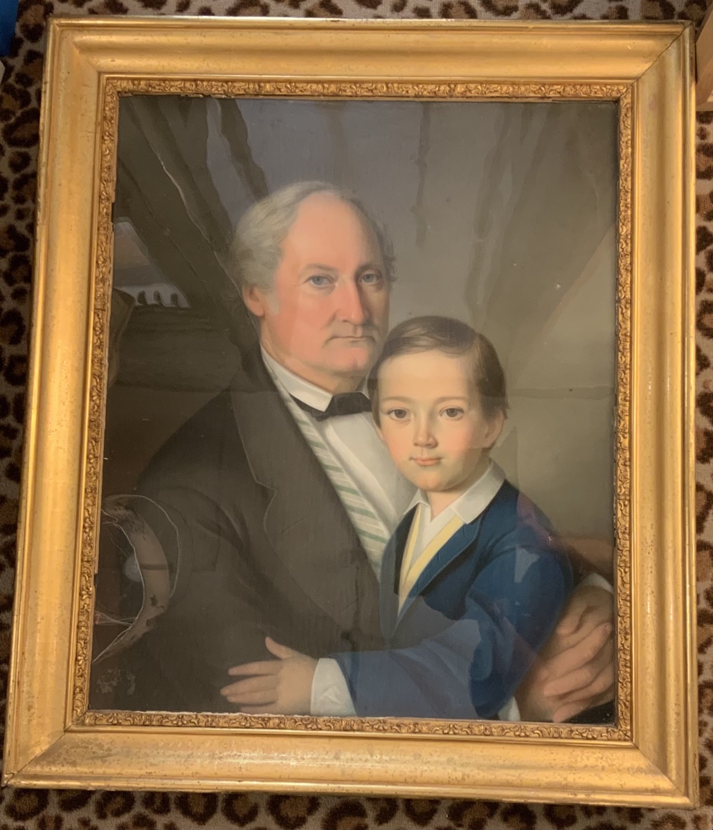 Pastel le papa et son fils -photo-2