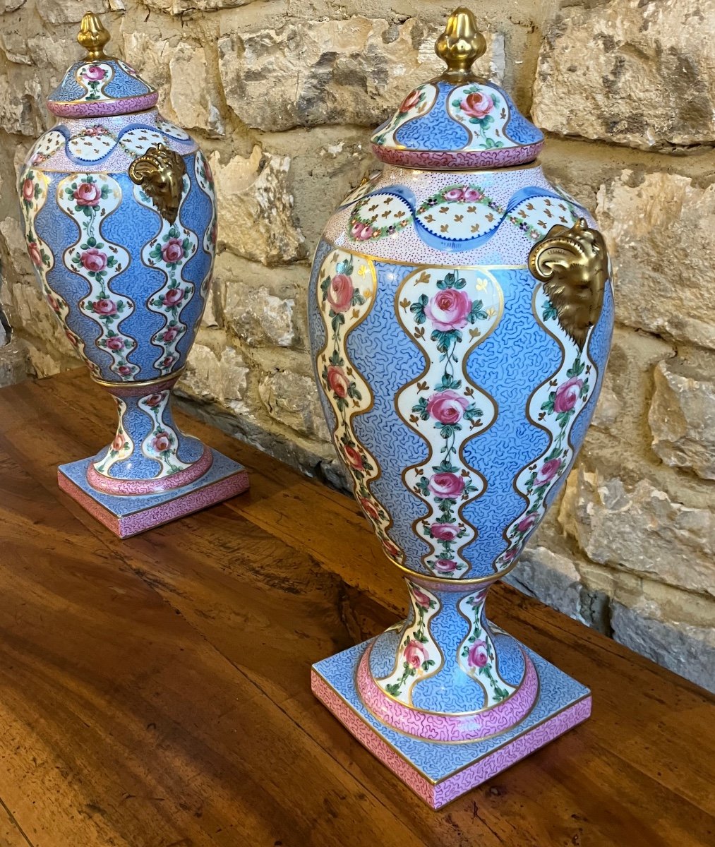 Limoges Porcelain Covered Pots