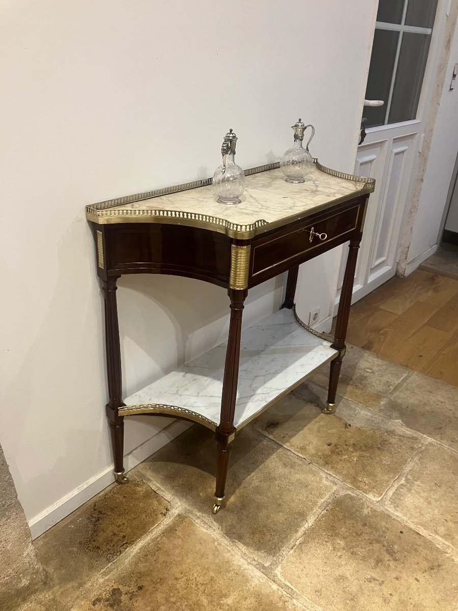 Small Console Louis XVI Period Late 18th Century -photo-2