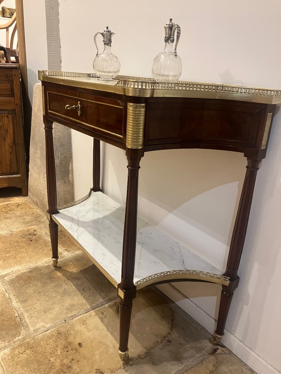 Small Console Louis XVI Period Late 18th Century -photo-4