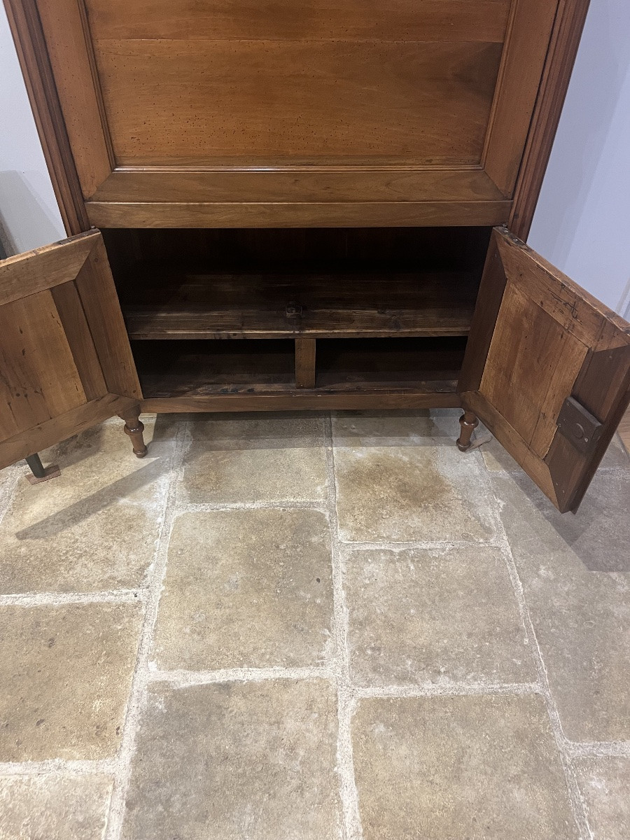 Louis XVI Walnut Secretary -photo-2