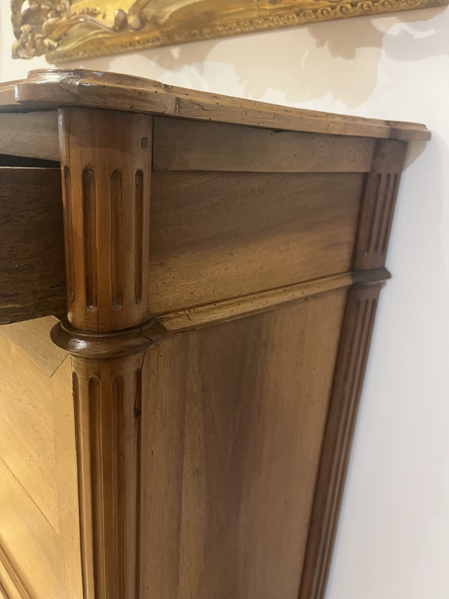 Louis XVI Walnut Secretary -photo-6