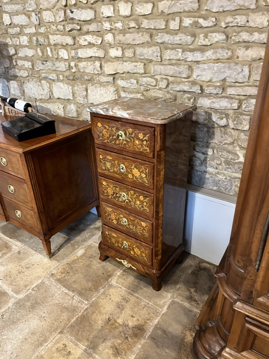 Petit chiffonnier Napoléon III -photo-3