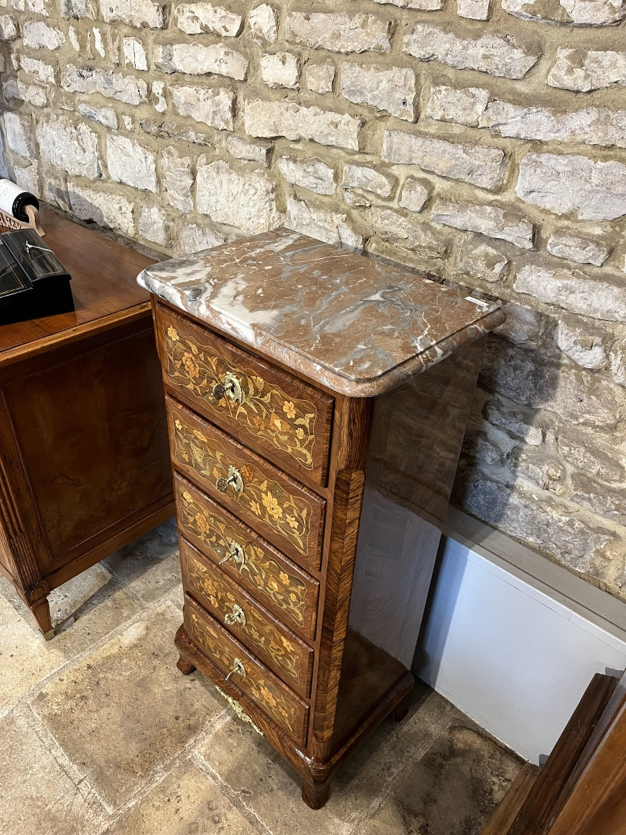 Petit chiffonnier Napoléon III -photo-6