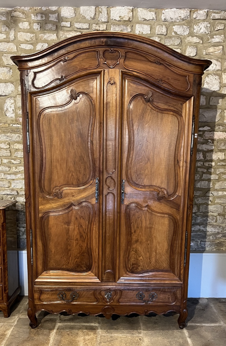 Burgundy Walnut Trouser Cabinet 
