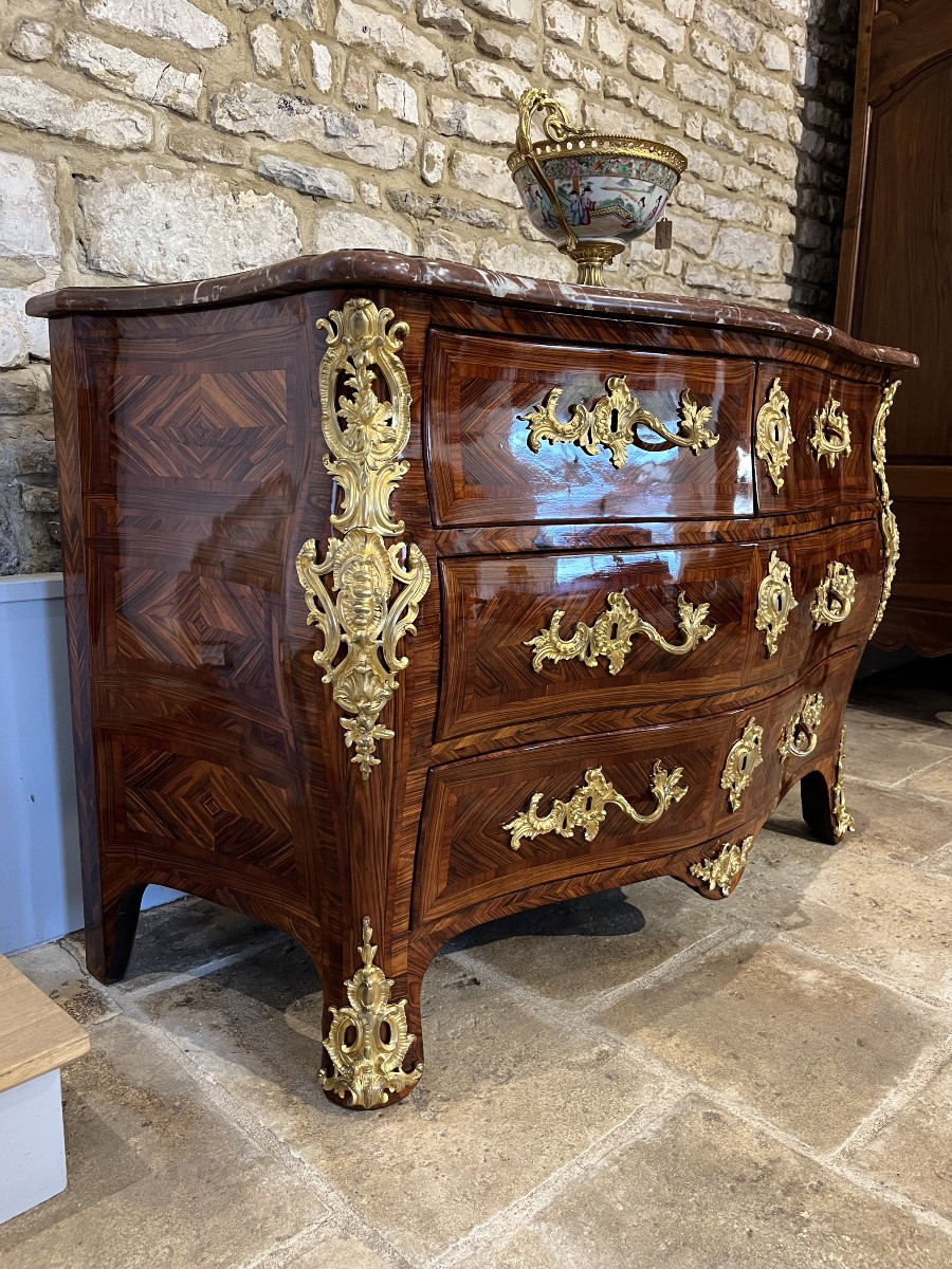 Tomb Chest Of Drawers Stamped M.criaerd -photo-4