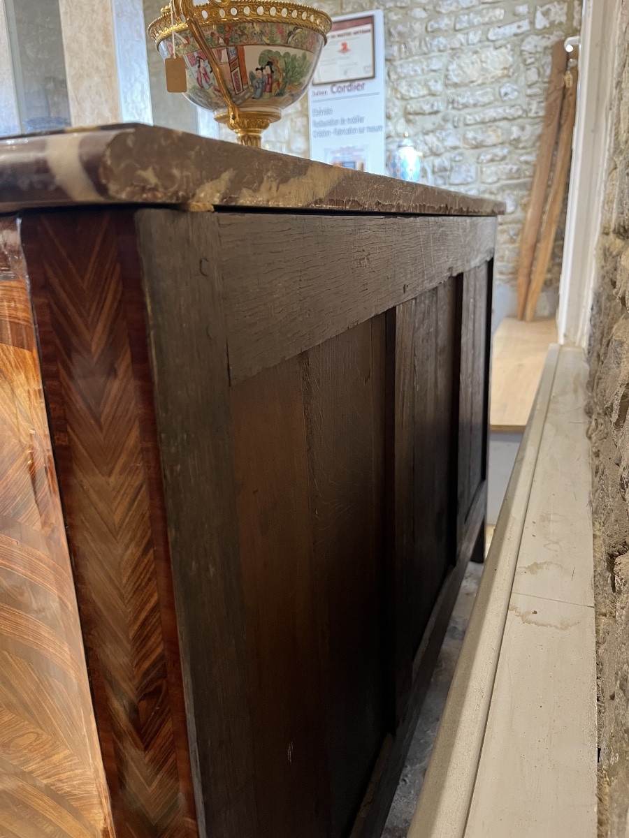 Tomb Chest Of Drawers Stamped M.criaerd -photo-5