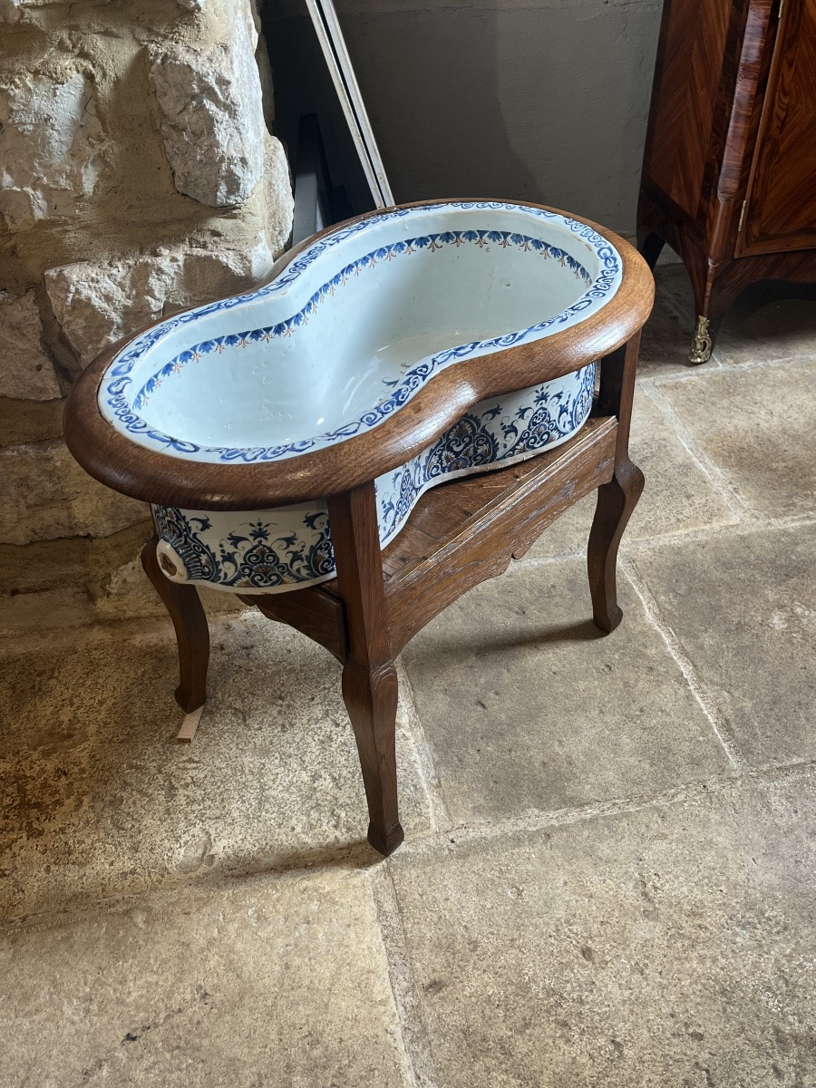 18th Century Wooden Bidet -photo-5