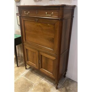 Louis XVI Walnut Secretary 