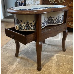 Bidet en bois XVIII ème 