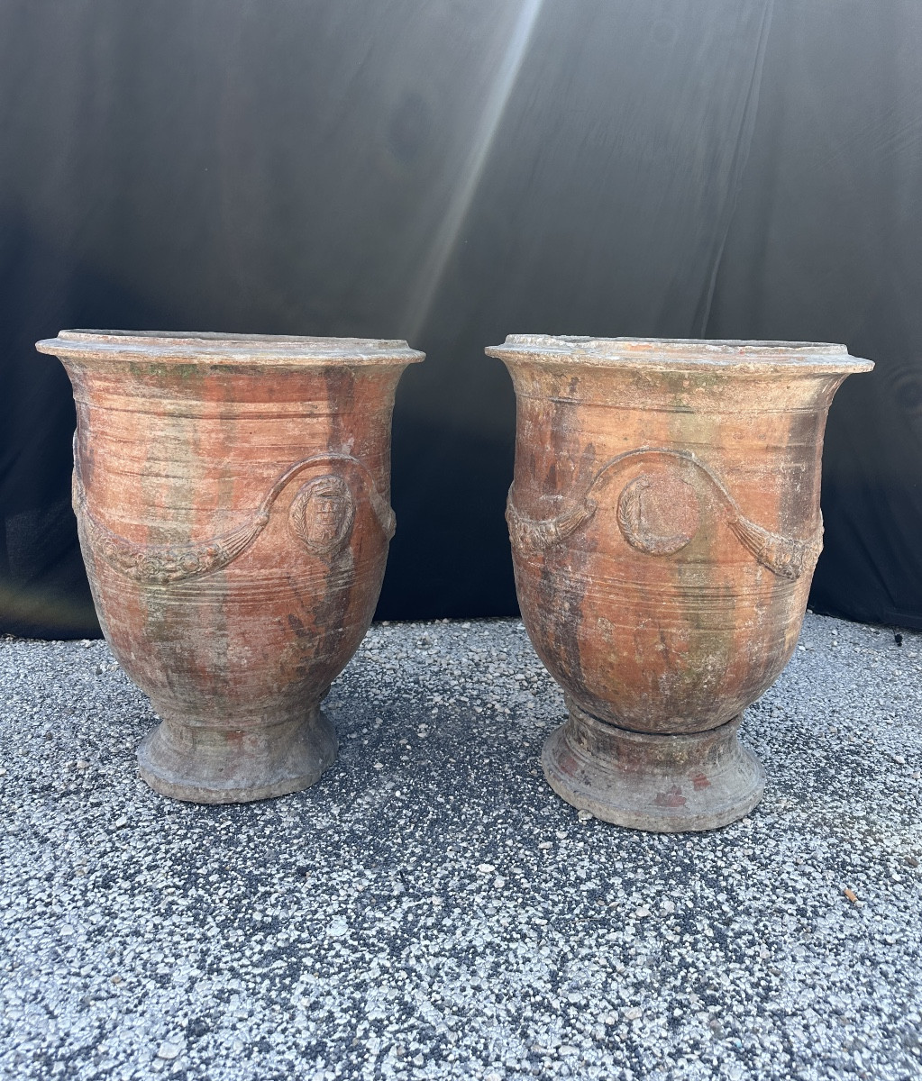 Pair Of Planters From Anduze