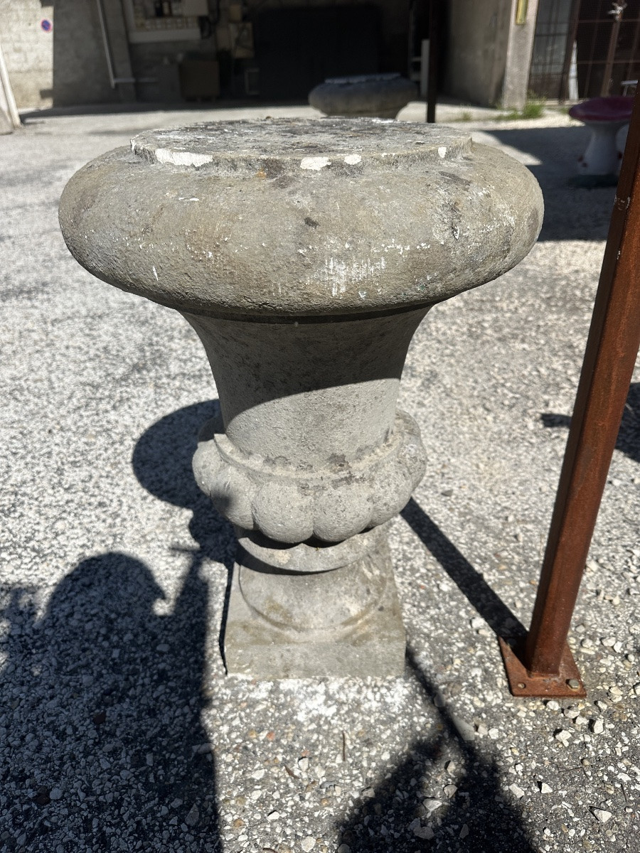 Pieds de colonne en pierre -photo-2