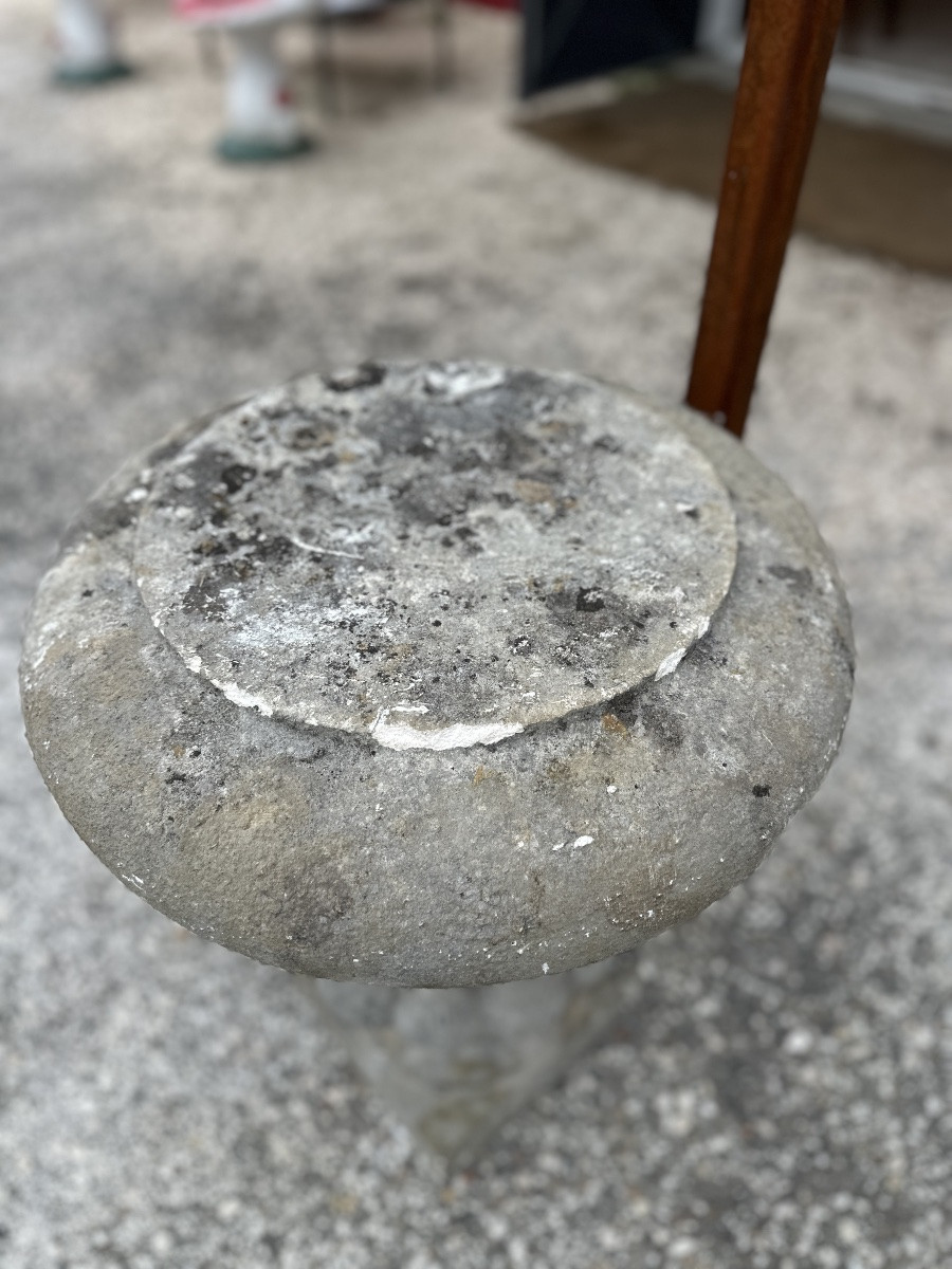 Pieds de colonne en pierre -photo-3