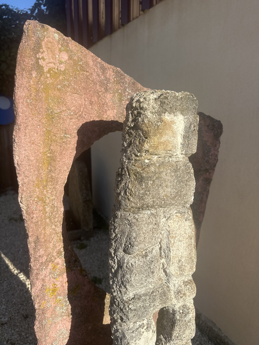 Sculpture en pierre et ciment-photo-3