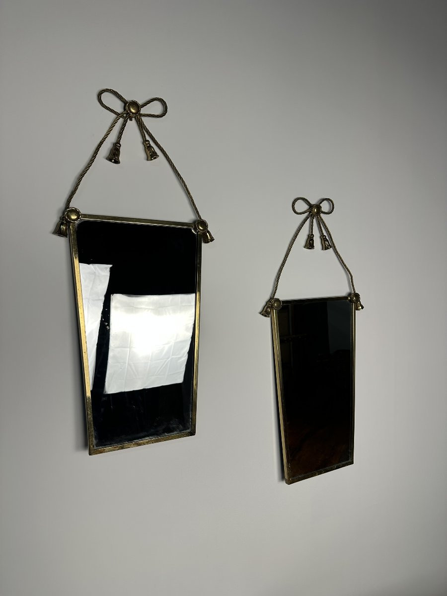 Paire de miroirs Anglais-photo-2