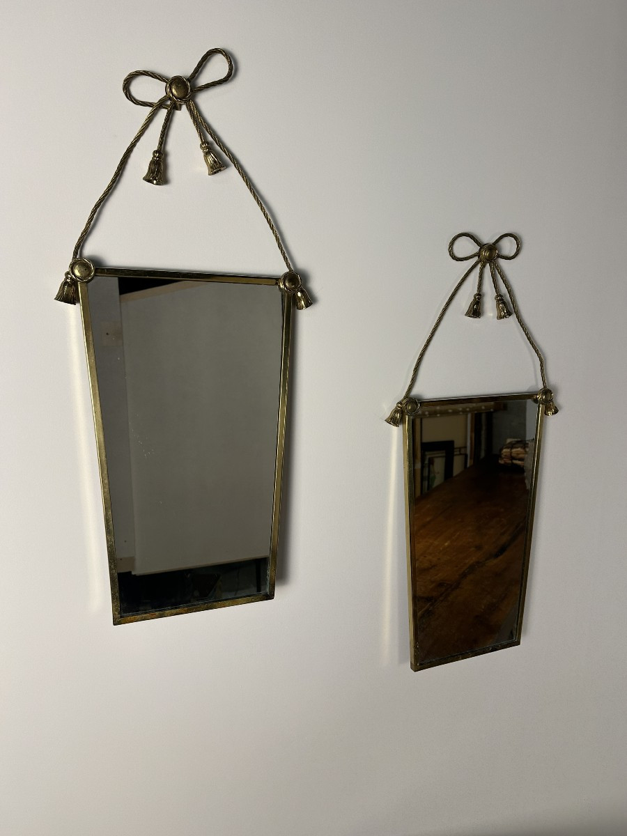 Paire de miroirs Anglais