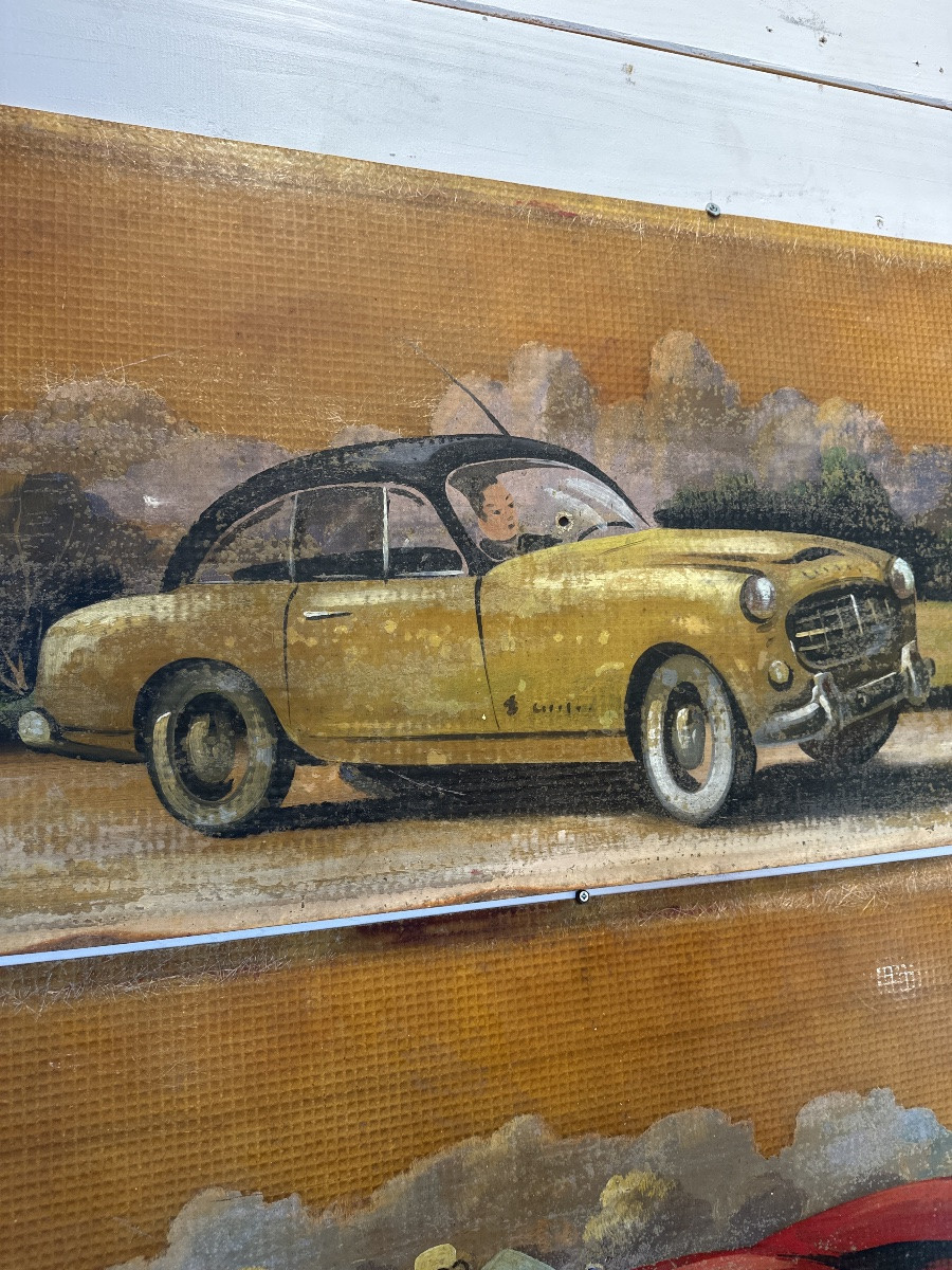 Fairground Signs Painted On Resin-photo-1