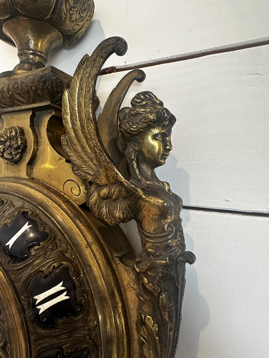 Cartel d’applique en bronze -photo-3