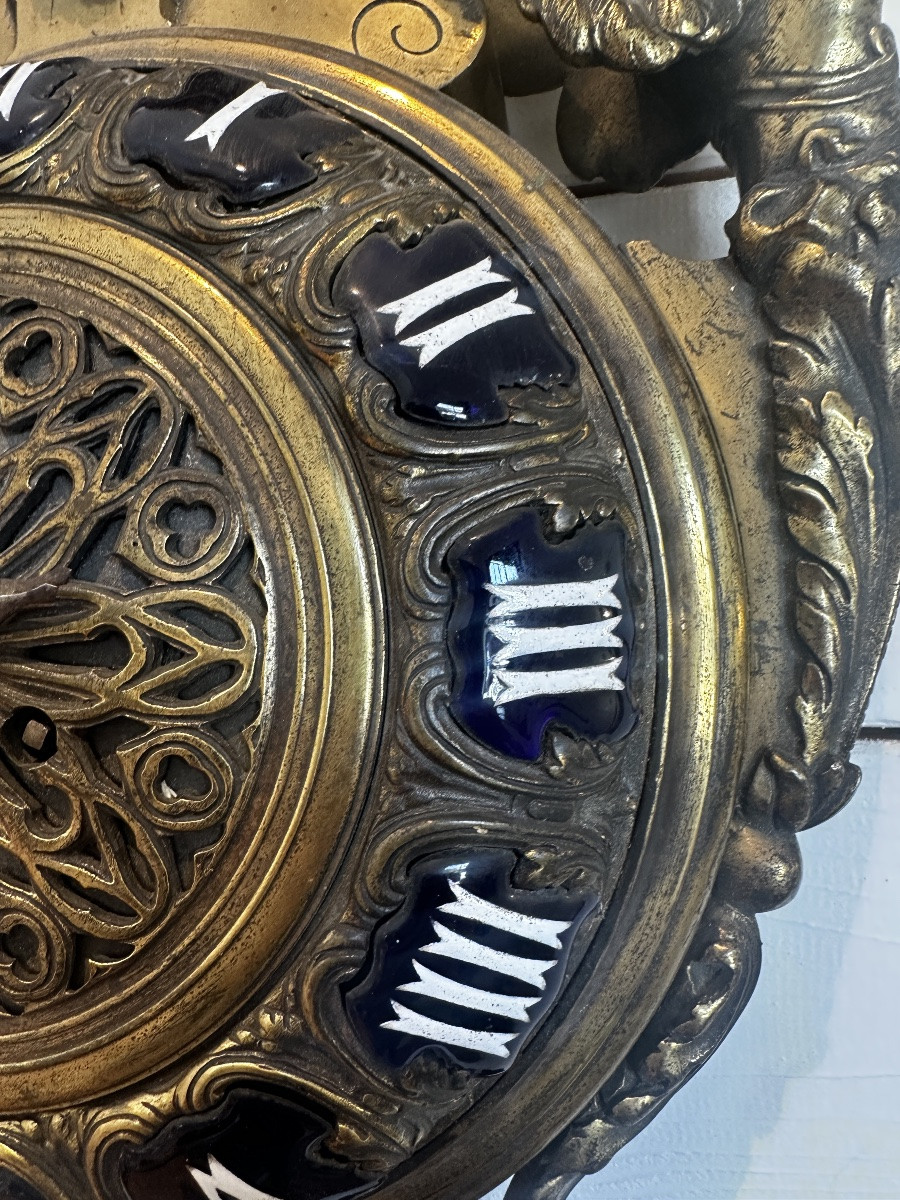 Cartel d’applique en bronze -photo-3