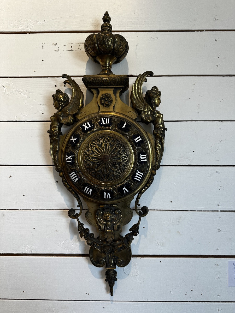 Cartel d’applique en bronze -photo-5