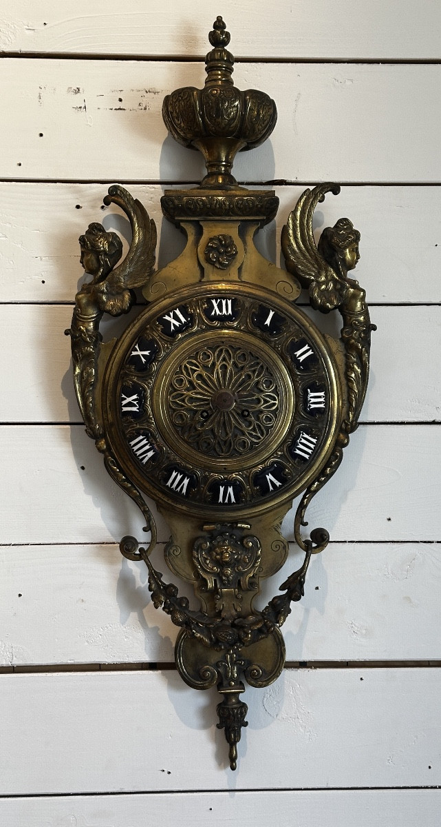 Cartel d’applique en bronze 