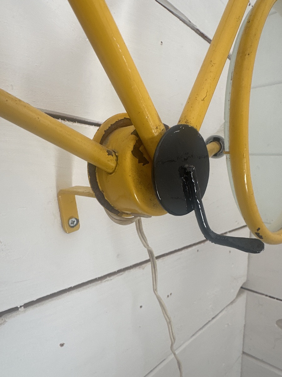 1970 Bicycle Wall Lamp By Zicoli-photo-3