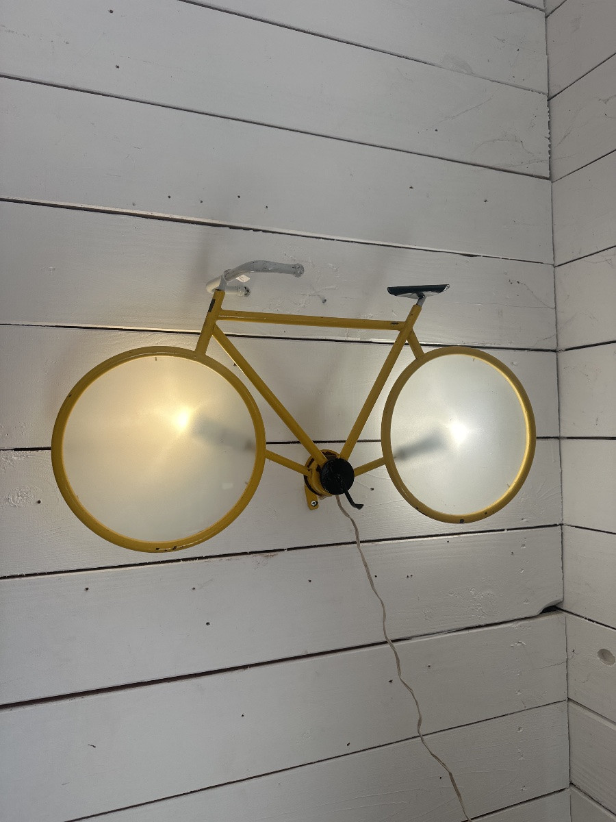 1970 Bicycle Wall Lamp By Zicoli-photo-4