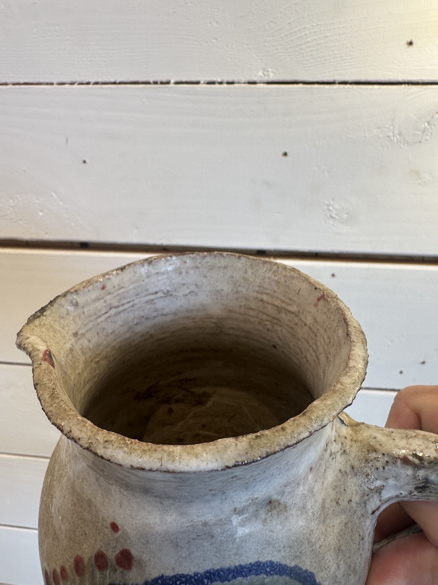 Ceramic Pitcher By Jean Derval-photo-2