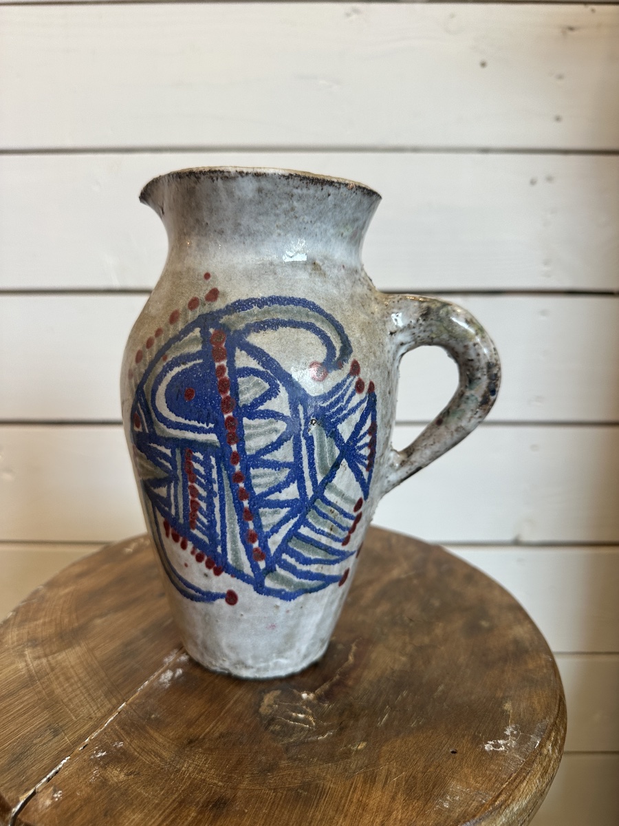 Ceramic Pitcher By Jean Derval