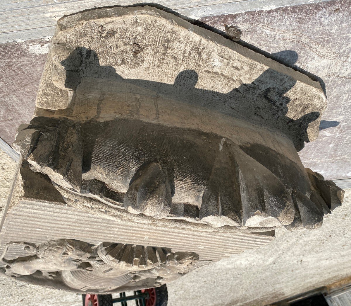 Carved Stone Castle Coat Of Arms-photo-6