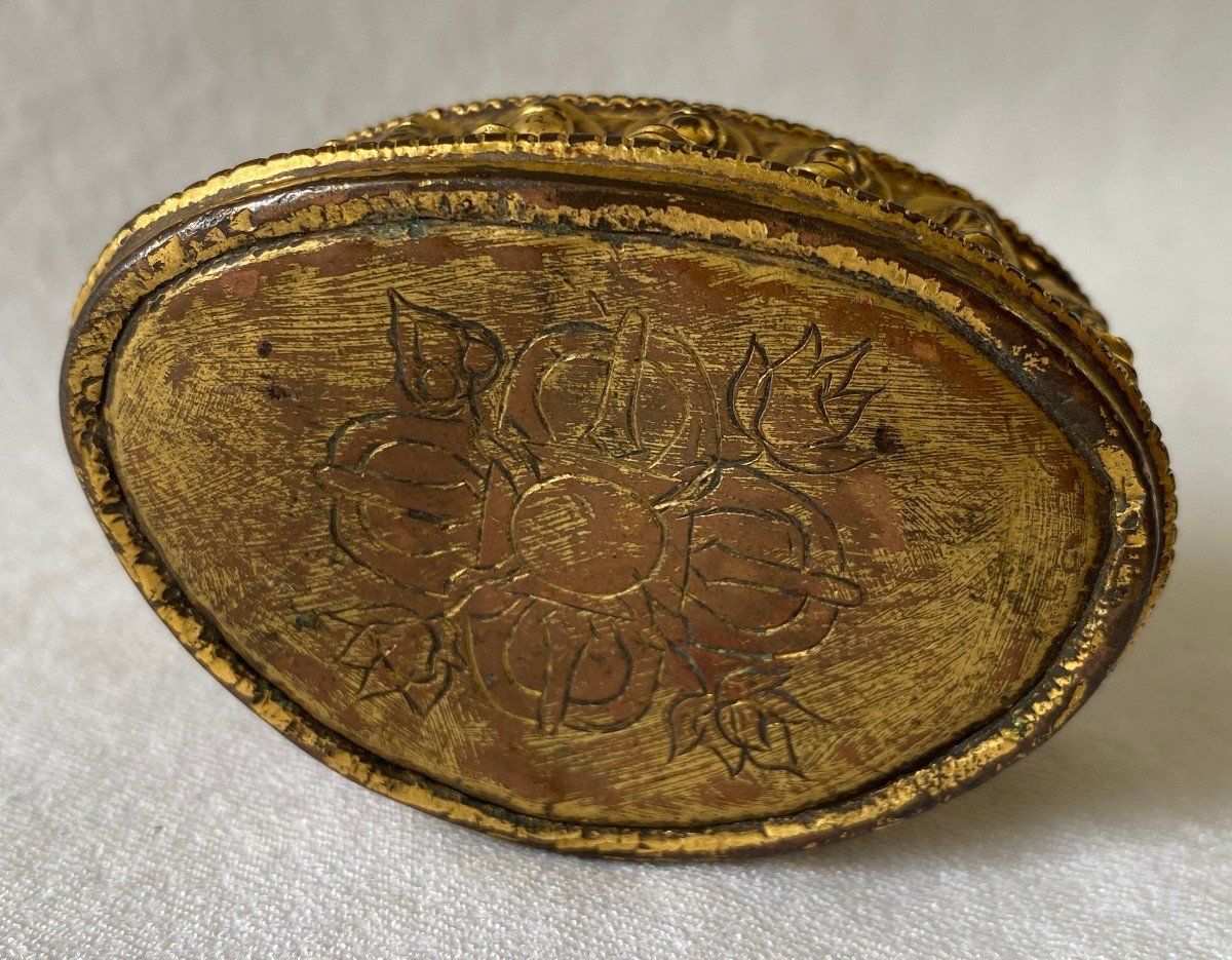 Buddha In Gilt Bronze-photo-7