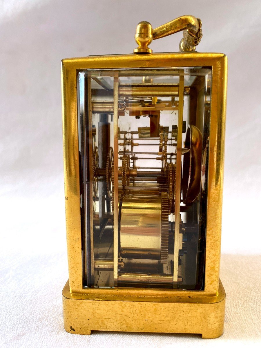 Desk Clock Signed Delvaux At The Palais Royal-photo-1