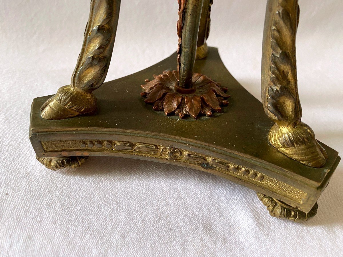Cassolettes In Marble And Bronze Louis XVI Style-photo-1