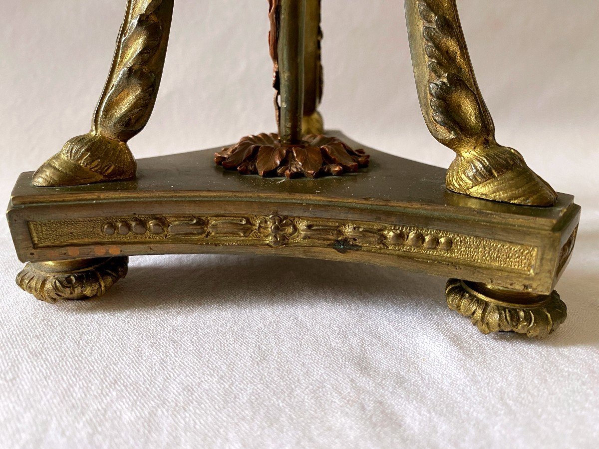 Cassolettes In Marble And Bronze Louis XVI Style-photo-2